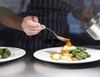 Chef Services in Kitchen on Marco Island