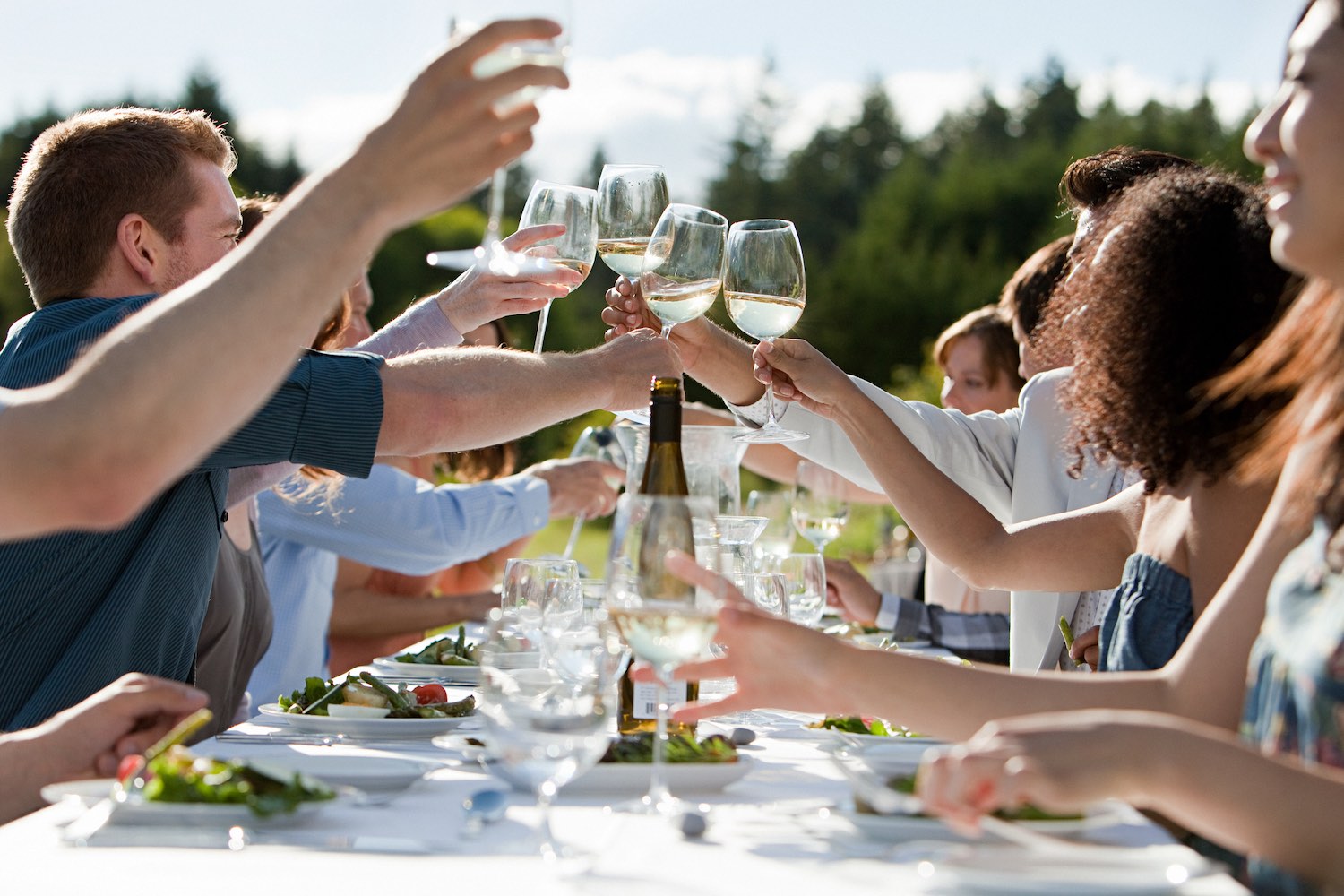 Wine Tasting In Breckenridge On A Sunny Day