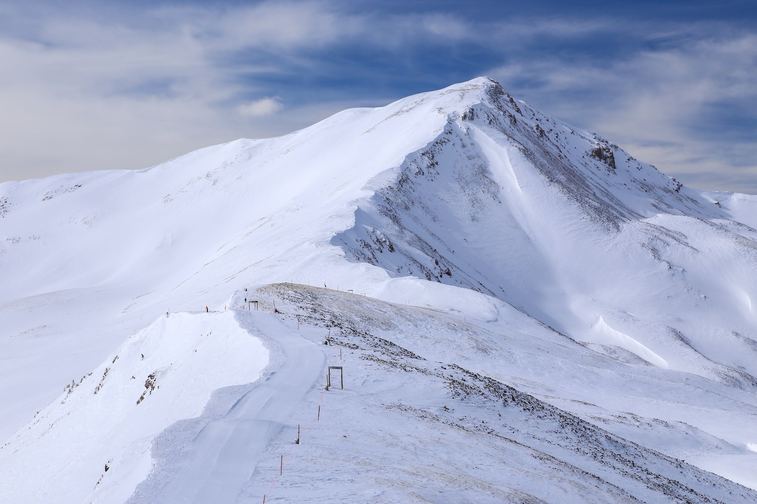 Copper Mountain Backcountry Skiing In Winter